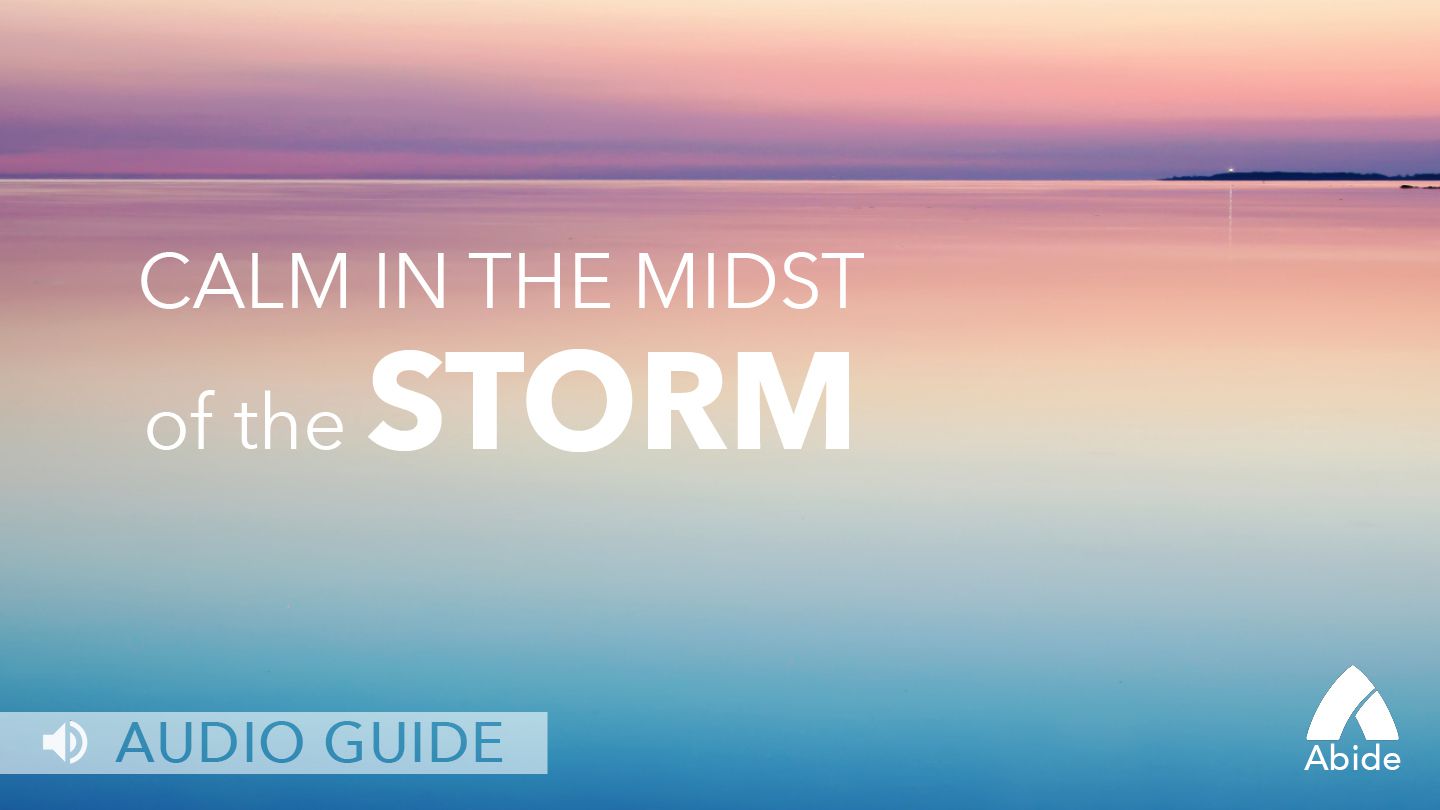 Calm In The Midst Of The Storm - Bible App