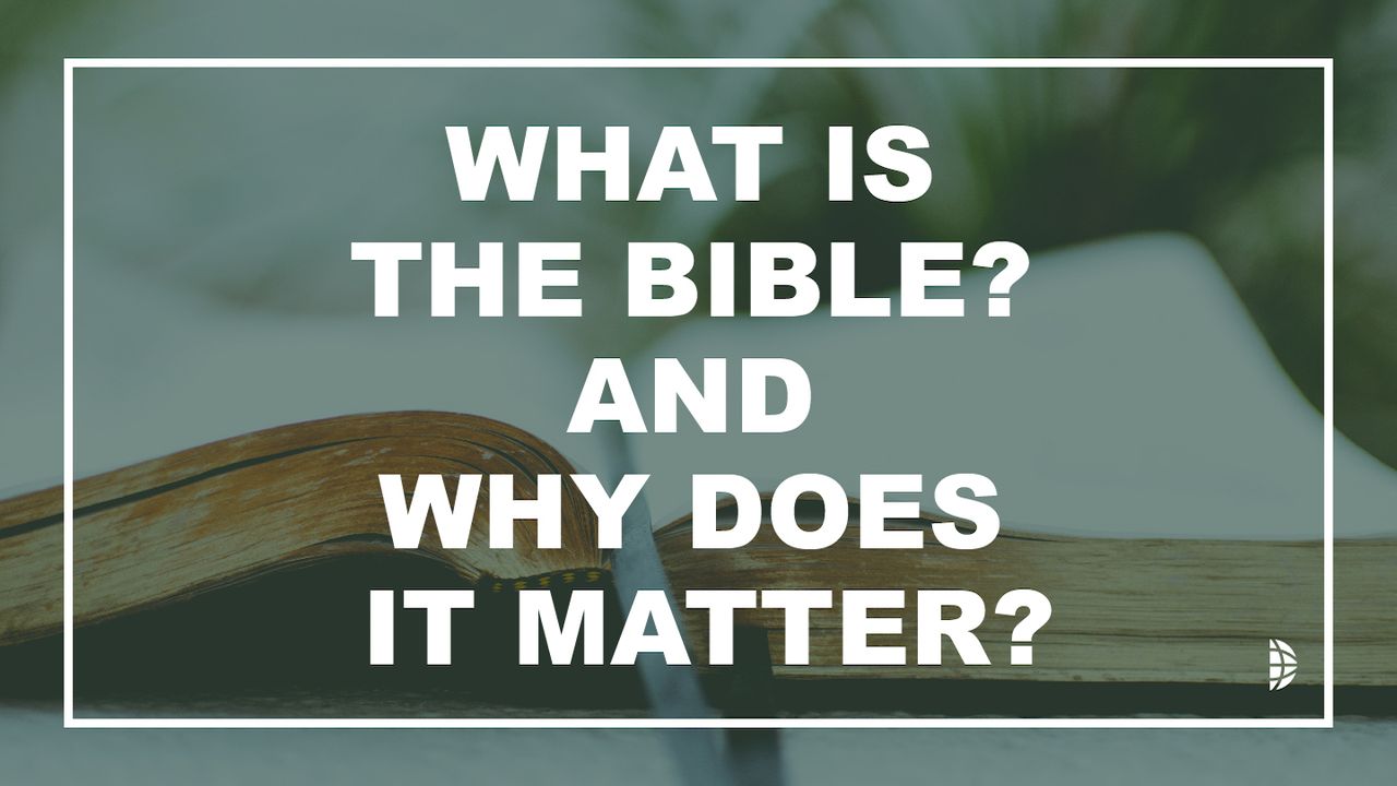 What Is The Bible, And Why Does It Matter?