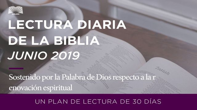 Lectura Diaria De La Biblia – Sostenido Por La Palabra De Dios Respecto ...