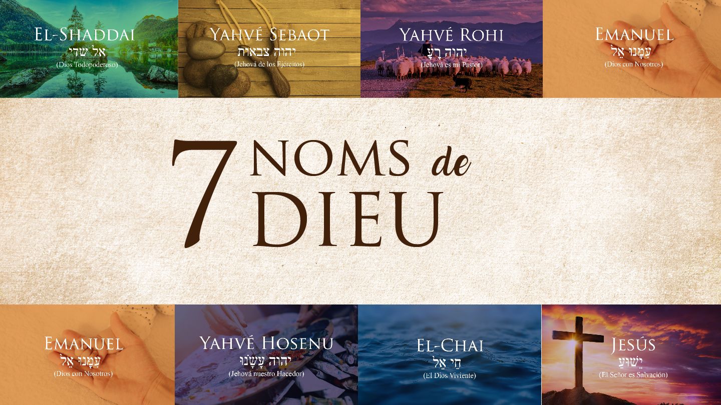 Les Noms De Dieu Dans La Bible 7 Noms De Dieu - Avec Eric Célérier