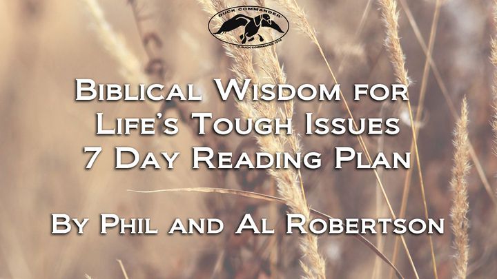 Bible Wisdom For Life's Common Struggles