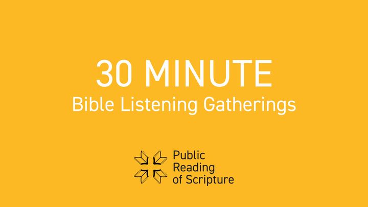 The Public Reading Of Scripture