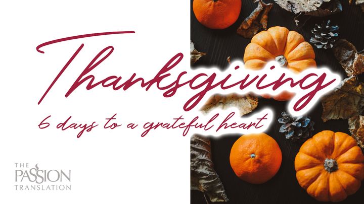 Thanksgiving - 6 Days To A Grateful Heart