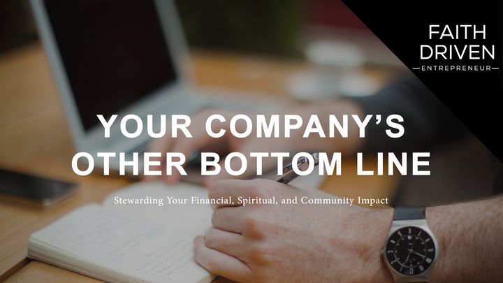 Your Company’s Other Bottom Line