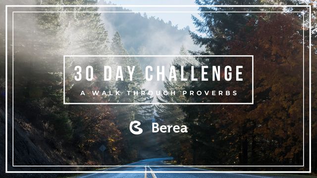 30 Day Challenge: A Walk Through Proverbs