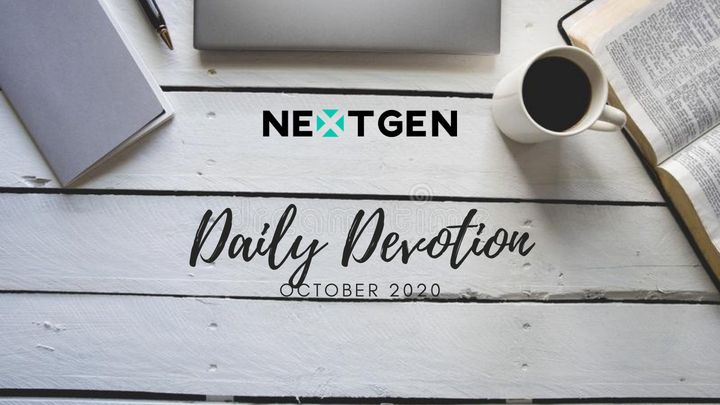 October NextGen Daily Devotion