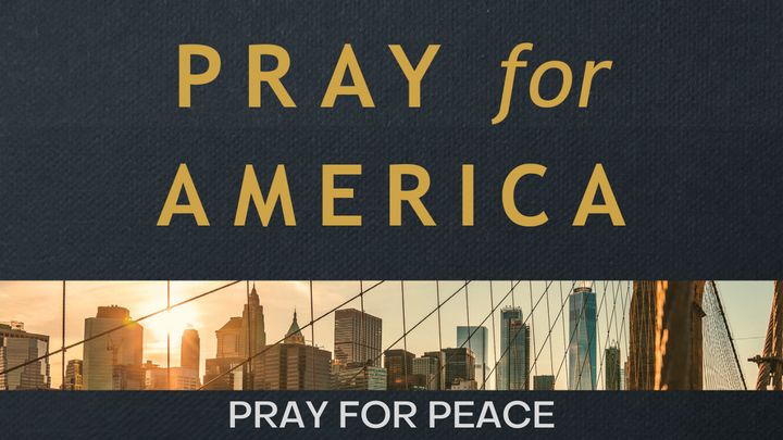 The One Year Pray for America Bible Reading Plan: Pray for Peace
