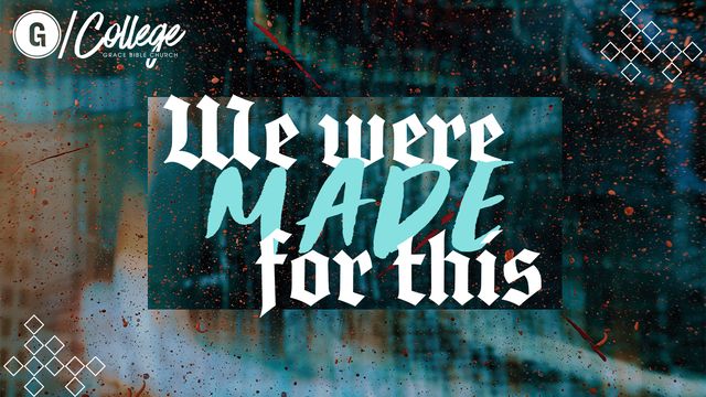 We Were Made for This | Devotional Reading Plan | YouVersion Bible