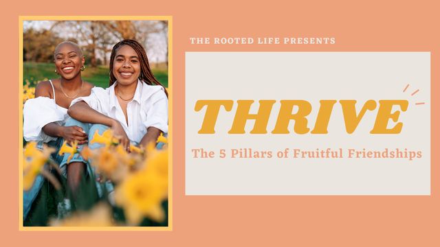 Thrive: The Five Pillars of Fruitful Relationships