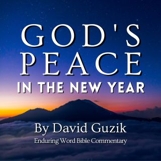 God’s Peace in the New Year