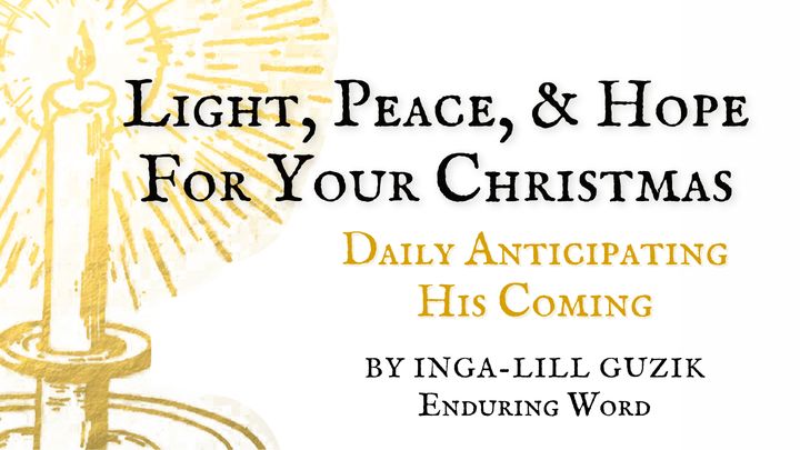 Light, Peace, & Hope for Your Christmas
