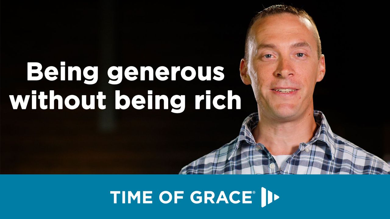 Generosity Without Money Being Generous Without Being Rich