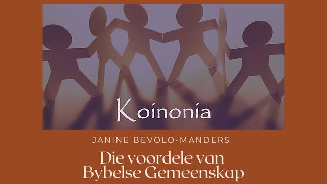 Die Voordele Van Bybelse Gemeenskap | Devotional Reading Plan ...