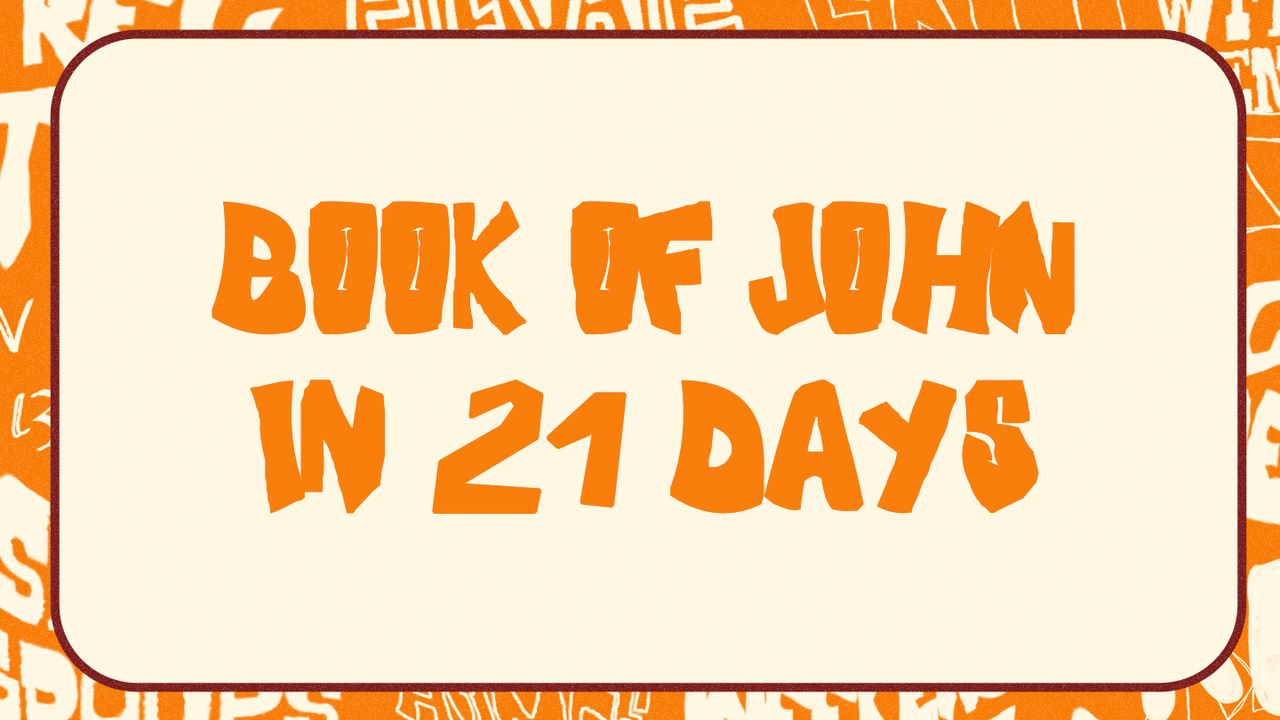 Elevate Book Of John Bible Reading Plan