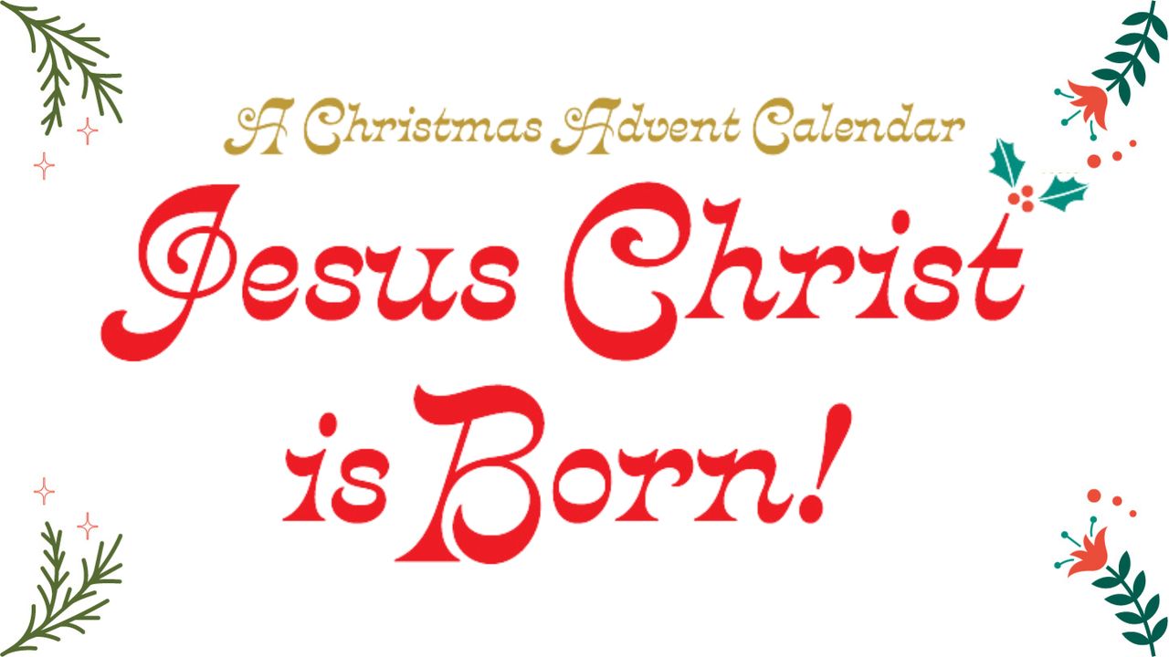 Christmas Advent Bible Reading Plan Jesus Is Born