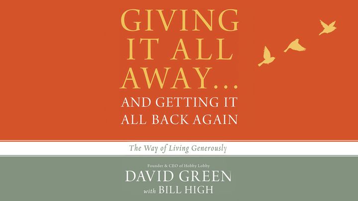 Giving It All Away…And Getting It All Back Again