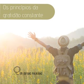Os princípios da gratidão constante