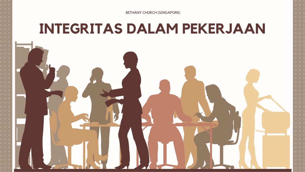 Integritas Dalam Pekerjaan