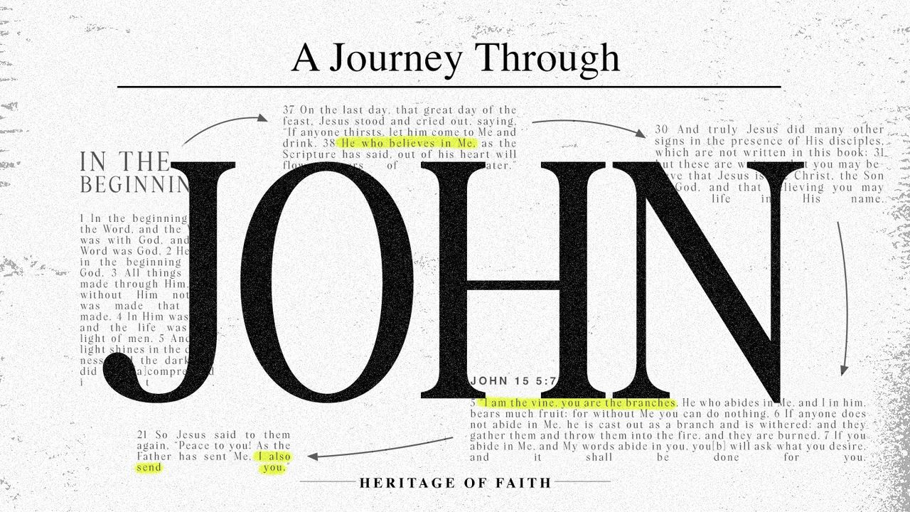 Journey Through the Book of John - Bible App