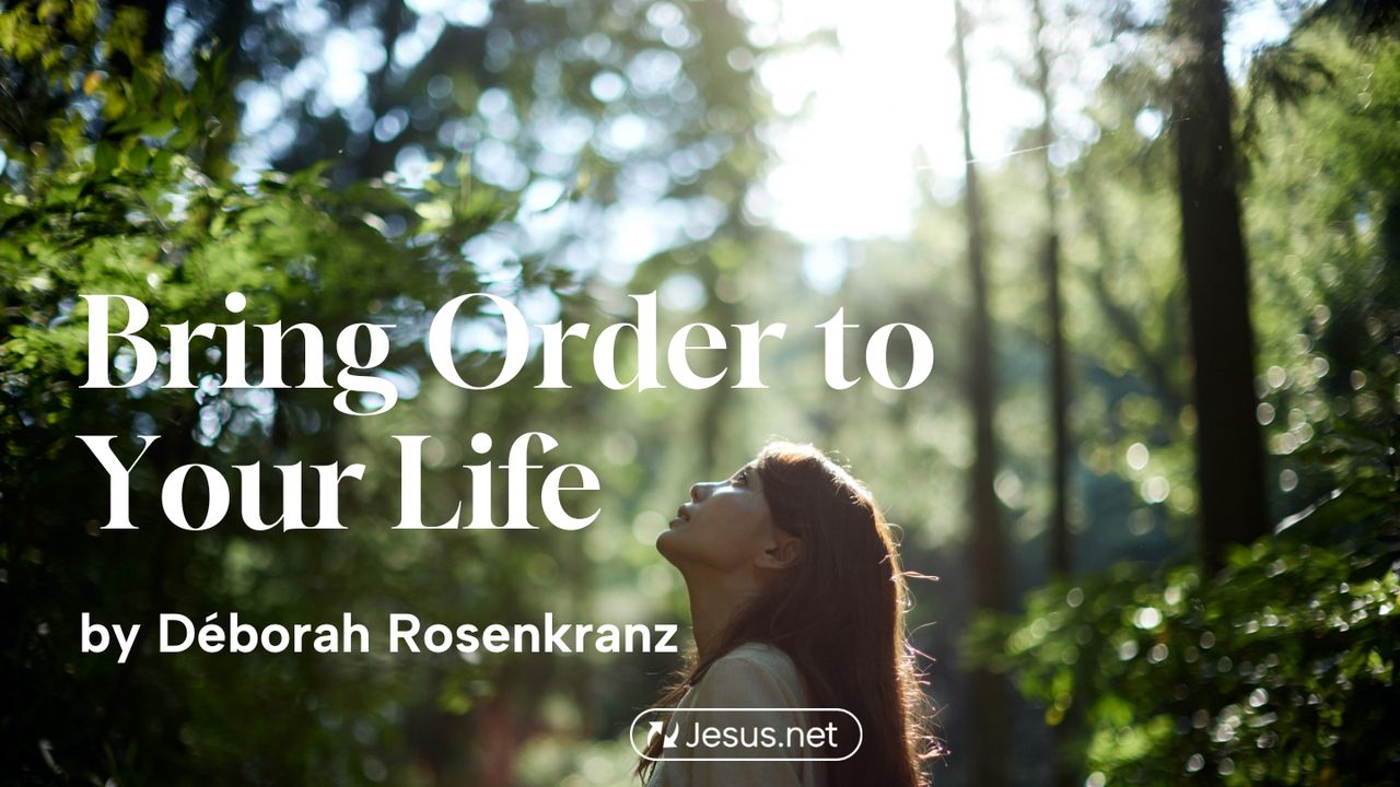 Bring Order To Your Life