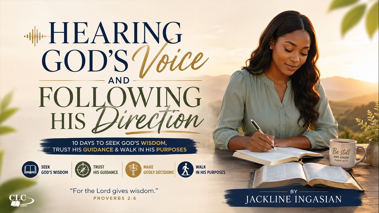 Following God's Voice and Following His Direction by Jackline Ingasian